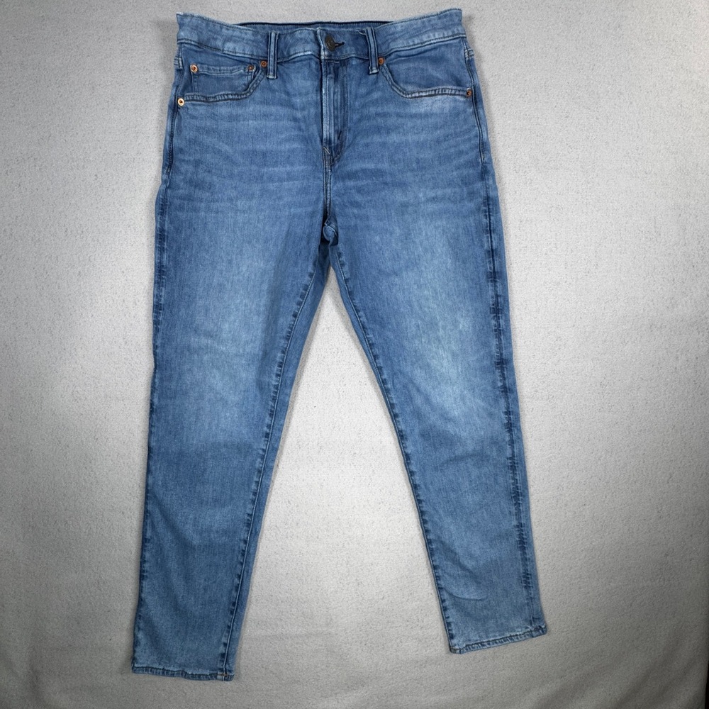 American Eagle Airflex Athletic Fit Jeans Mens 34x32 Blue Skater Streetwear